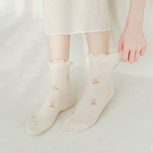 Тонкие дышащие послеродовые носки для беременных для молодой матери для отдыха, подходит для подростков, впитывают пот и запах