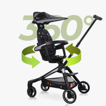 Ha Xiu (F1) (pre-sale) Can sit and lie on the baby artifact trolley walking baby artifact foldable high landscape