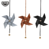 Браслет с одной бусиной ручной работы, игрушка «Ветерок», подвеска, кожаный декор, защитный амулет, популярно в интернете, из натуральной кожи, подарок на день рождения