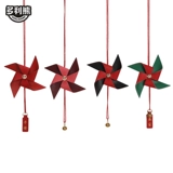 Браслет с одной бусиной ручной работы, игрушка «Ветерок», подвеска, кожаный декор, защитный амулет, популярно в интернете, из натуральной кожи, подарок на день рождения