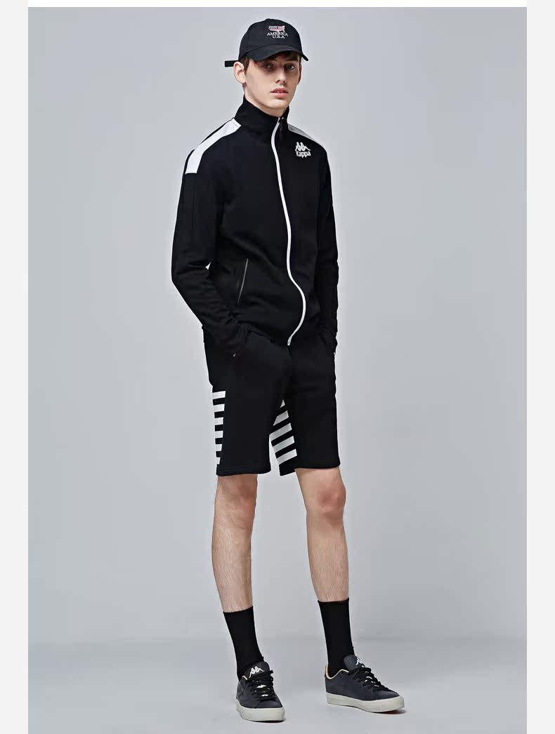 Áo len thể thao nam Kappa Kappa Áo len đan len hàng đầu | K0812WK12 - Thể thao lông cừu / jumper áo thu đông đẹp