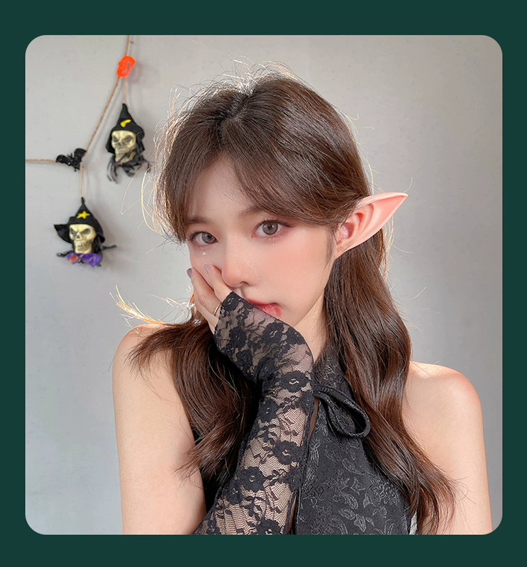 Giáng Sinh Quốc Tai Đồ Trang Trí Cos Dễ Thương Ngộ nghĩnh Phụ Kiện Kẹp Tóc Nữ Trưởng Thành Đạo Cụ Phụ Kiện Tóc Hairbands Mũ Trùm Đầu