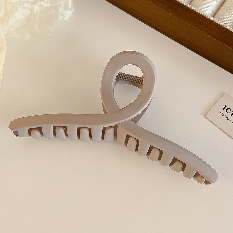 images 14:Superlarge hair clamp female 2023 new hair volume multiple hair clip high-sense head shark clip headdress
