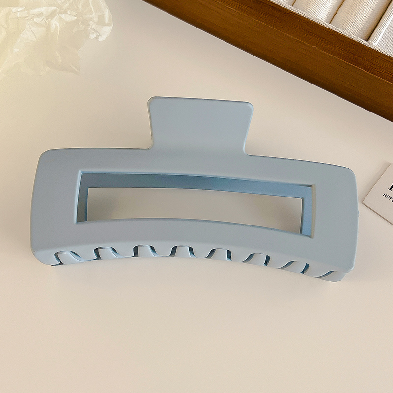 images 1:Superlarge hair clamp female 2023 new hair volume multiple hair clip high-sense head shark clip headdress