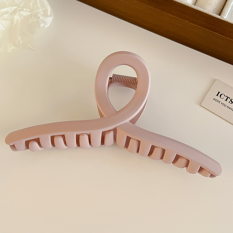 images 13:Superlarge hair clamp female 2023 new hair volume multiple hair clip high-sense head shark clip headdress