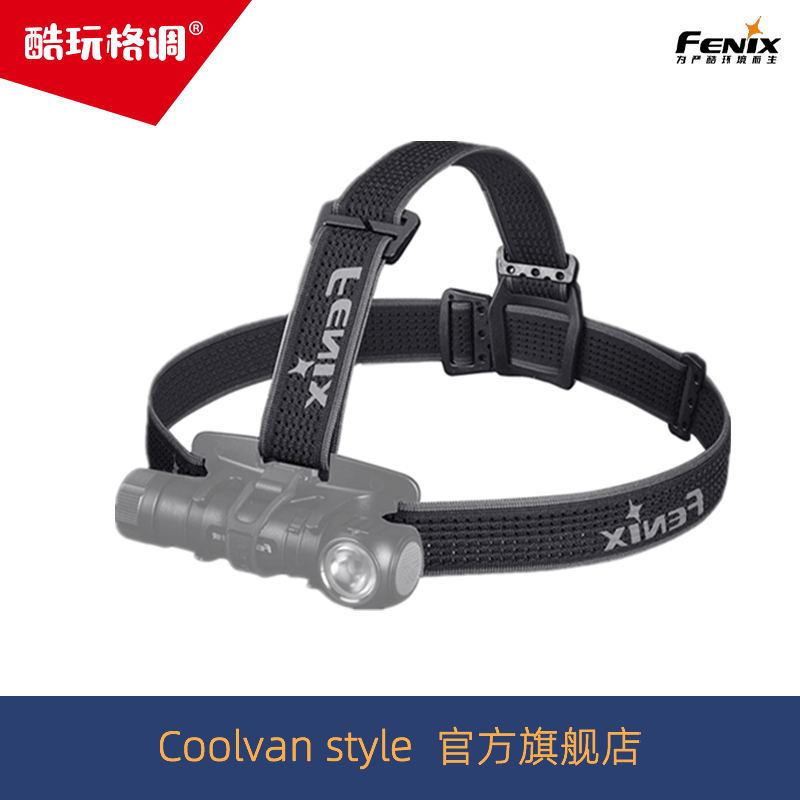 Fenix Phoenix AFH-02 headlamp with multifunctional headband adjustable elastic band strength good
