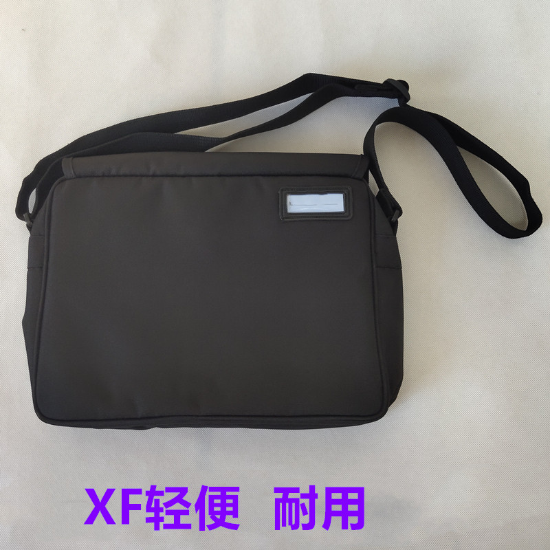 New male and female universal outdoor satchel abrasion resistant single shoulder green black job bag thickened Oxford raincoat containing bag