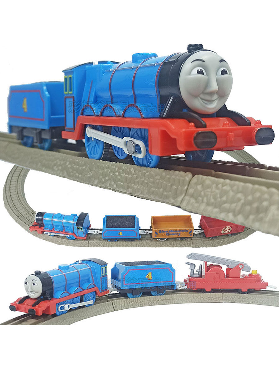 GOLDEN DOUBLE SECTION NO. 4 ELECTRIC RAIL TRAIN TOY ELECTRIC MODEL ASSEMBLY DOUBLE SECTION MULTI-SECTION CAR COMBO ACCESSORIES