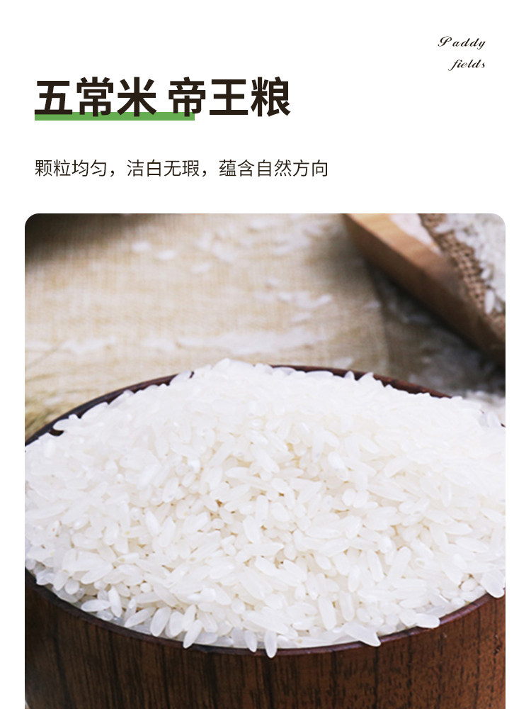 五常稻花香大米 五优稻四号 10斤 图2