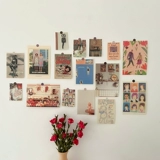 Художественная роспись в богатом стиле, наклейки для украшения стен, справочник с мягкой карточной бумагой, украшение стены спальни