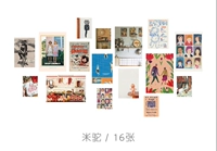 Рисовый верблюд, набор из 16 штук для отправки цветовых наклеек точек