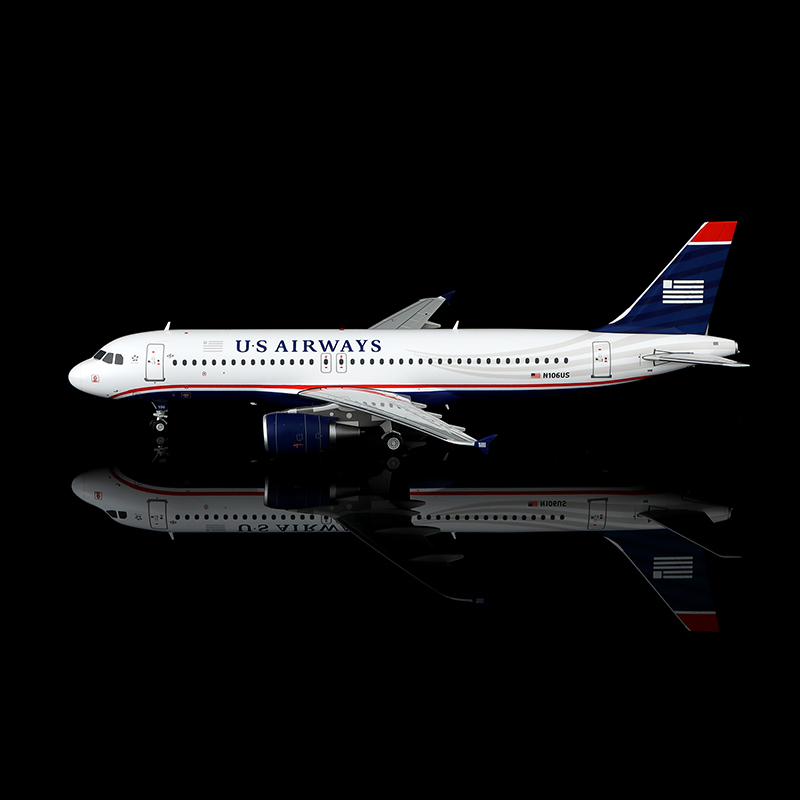 Sq Wings Metal Airplane Model American Airlines A320 N106Us 1/200 Sq Wings Metal Airplane Model American Airlines A320 N106Us 1/200