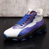 Сапоги на платформе, повседневная обувь, высокие туфли, спортивные универсальные кроссовки, в корейском стиле