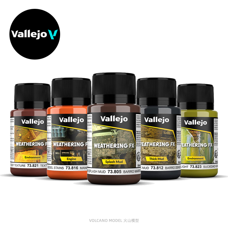 Vallejo Av Soil Mud Stain Effect Liquid Aging Liquid Weathering Fx 73801~828