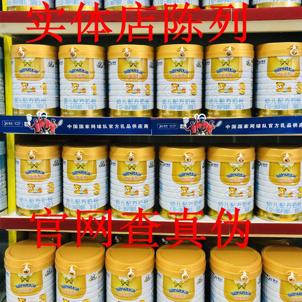 21 years of new goods Ausnutria's ability to stand up more Dutch imported infant formula milk powder 1 2 3 segments 800g