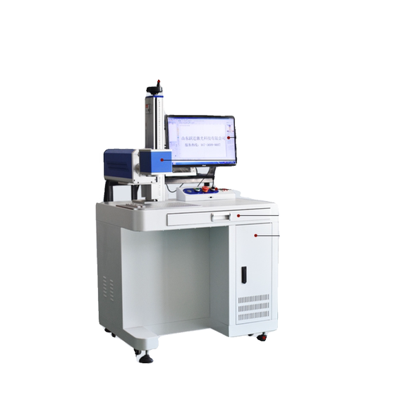 Fiber Laser Marking Machine for Hardware, Stainless Steel Nameplate Coding Machine, Co2 Ultraviolet Laser for Plastic, Glass, and Wood Products
