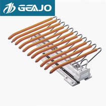 Ji GEAJO wardrobe top-mounted side damping telescopic push-pull pylon rack for household multifunctional hardware accessories