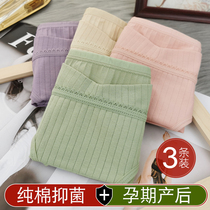 Maternity panties low-rise cotton support abdomen early middle and late pregnancy comfortable breathable briefs during pregnancy