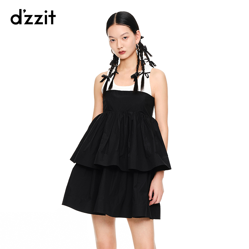 小地素(dzzit)新款吊带连衣裙，夏日风情，如何优雅地“秀”出自己？
