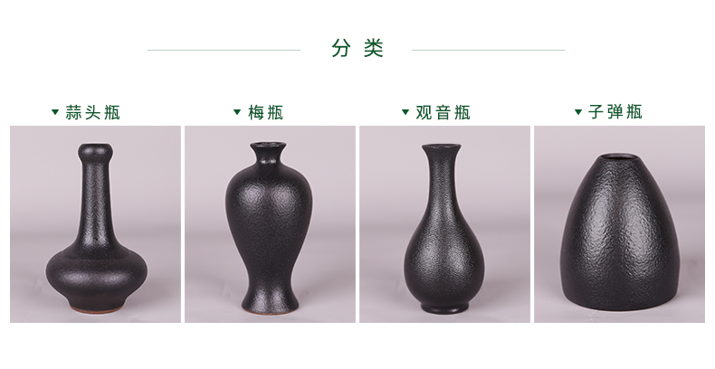 Jingdezhen Handmade lọ hoa nhỏ gốm Zen đất nung Trung Quốc Nhật Bản bàn trà cắm hoa phòng trà - Vase / Bồn hoa & Kệ chậu trồng cây thủy sinh
