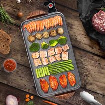 Multi-Function electric oven household wok nonstick non smoking fish kao rou pan