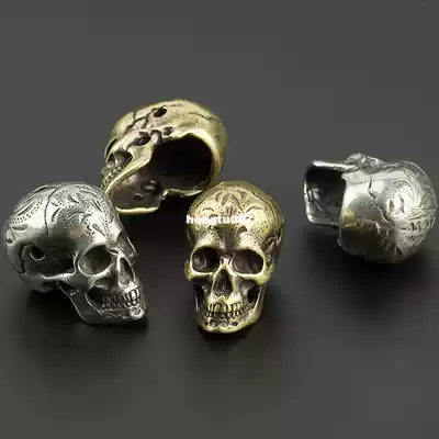 Skull Brass Indian Knife Beads Umbrella Rope Bead Outdoor Fl