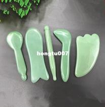Natural Aventurine Jade Stone Guasha Massage Tool Acupunctur