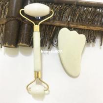 Rose Quartz Roller Slimming Face Massager Lifting Tool Natur