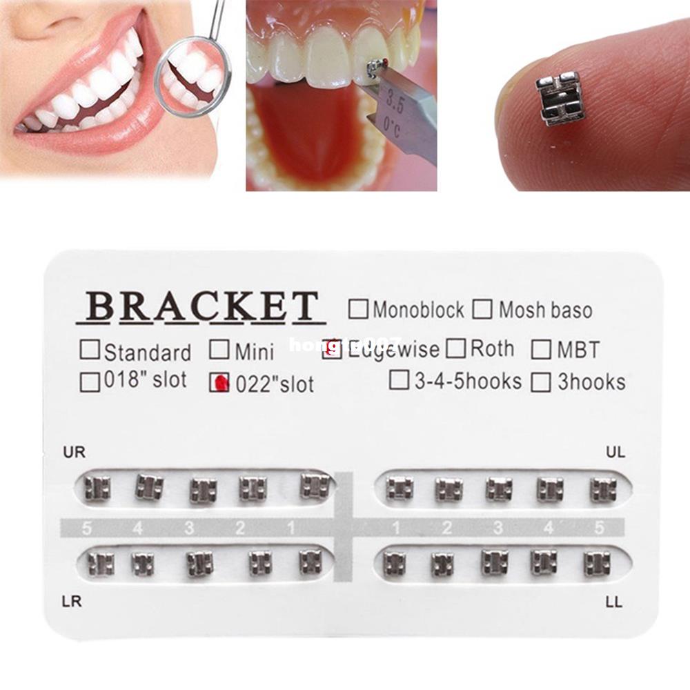 Wholesale 10 Sets Orthodontic Bracket Edgewise 022 with no H