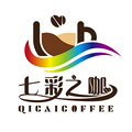 七彩咖啡企业店的LOGO
