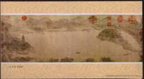 Postcard 20 Corporate Gold Card the pattern is the painting of Song Dynasty Li Song West Lake Picture