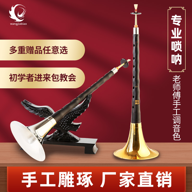 Wang Jia Biao Na Musical Instrument Complete Beginner National Instrument Horn D Key Trumpet Professional Oh Na Playing Service