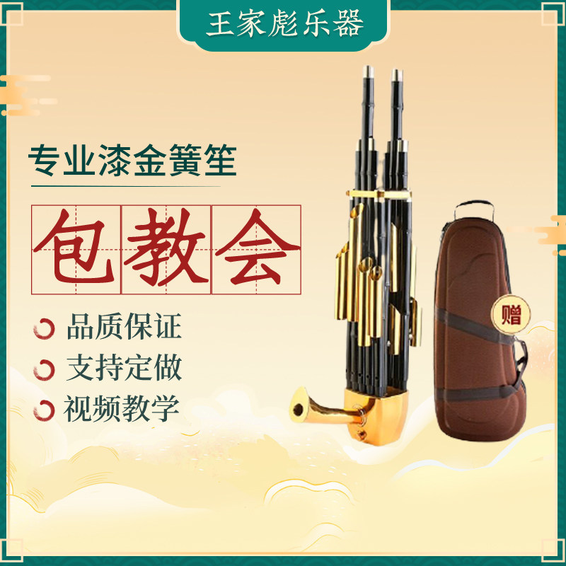 Wang Jiabiao refined 14 reed 17 reed 21 reed beginner professional amplification purple bamboo round sheng fang sheng factory direct sales