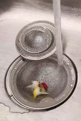 Kitchen sink washing basin stainless steel pool drain filter screen