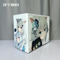 Joseber D30 D40 desktop chassis 240 water cooled MATX motherboard side transparent chamber custom blowing snow DIY side screen