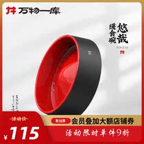 Everything is a library of pets Slow Food Bowl eating and anti-choking dog dishes Dog Food Basin Large Small Dog Rice Bowls Slow Food Bowl