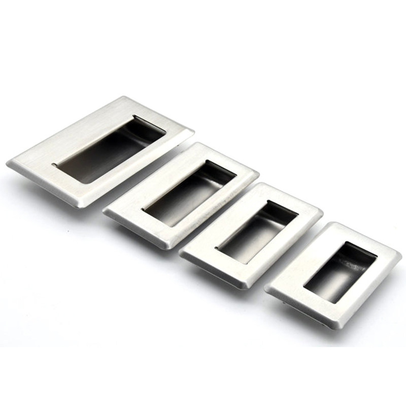 Thickened 304 Stainless Steel Concealed Handle Equipment Industry Hide Handle Embedded Door Handle?A car with a dark loading and holding hands.