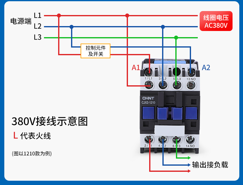 CHINT/̩ CJX2ϵнӴ CJX2-8008 36V 80A 1