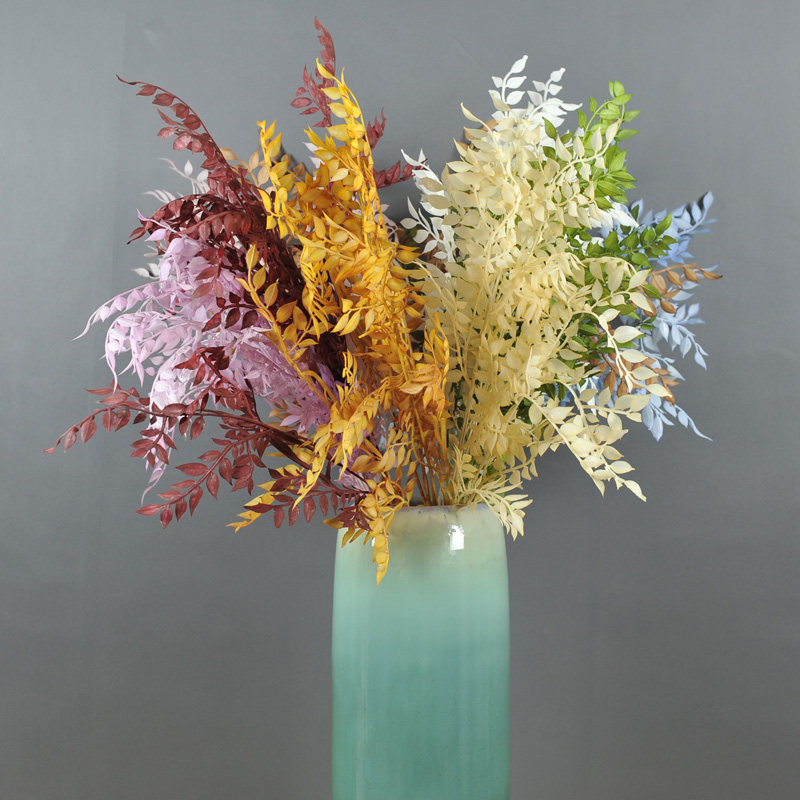 Six Leaves Grass Wedding Celebration Wedding Hall Suspended flowers Flowers Imitation Floral Vanilla Home Fog WINDOW BEAUTY CHEN FLOWER ARRANGEMENT-TAOBAO