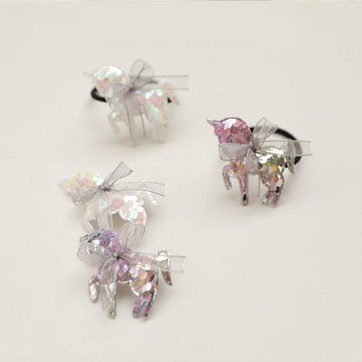 【爆款返场】梦幻独角兽可爱圈头绳