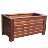 Антикоррозивная деревянная цветочная коробка углеродные указание указать горшок на открытом воздухе садовый цветок