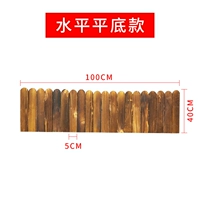 (Горизонтальное плоское дно) Толщина пластины 100 × 40 1,2 см