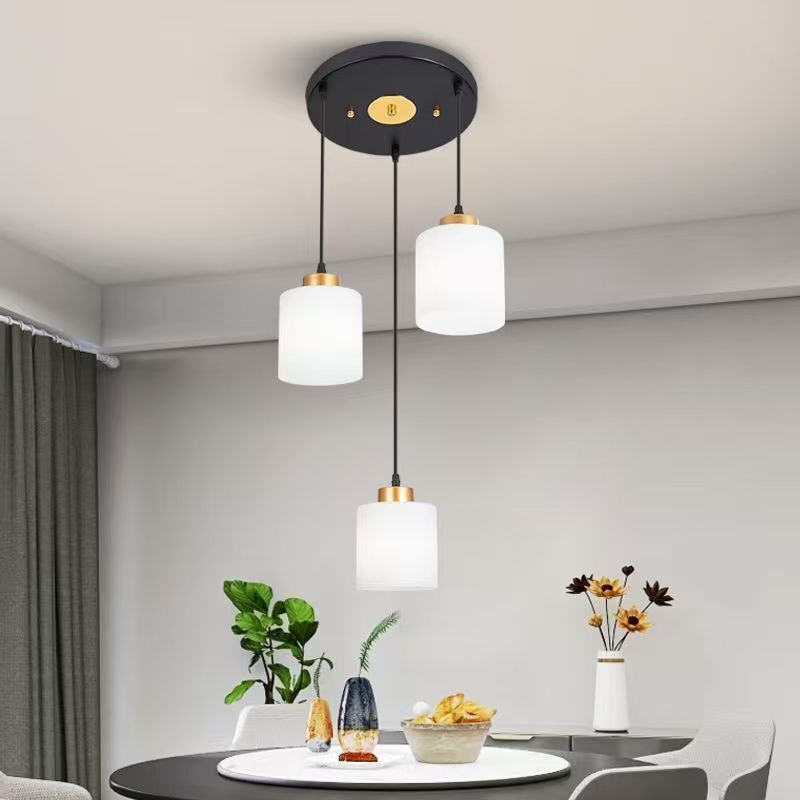 Restaurant Chandelier with 5 Lights, Dining Room Lamp, Round, Modern, Simple, High-End, Elegant, Light Luxury, Dining Table Pendant Lamp, Led Restaurant Chandelier with 5 Lights, Dining Room Lamp, Round, Modern, Simple, High-End, Elegant, Light Luxury, Dining Table Pendant Lamp, Led