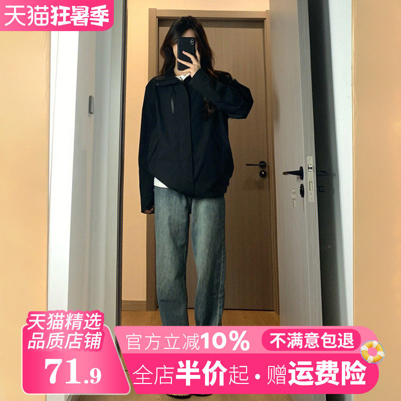 2023 new style thick top women's loose mid-length late pregnancy cover belly winter clothes spring and autumn outerwear pregnant women