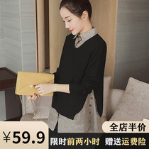 Pregnant women Autumn Winter set Net red autumn clothes 2021 New pregnant mother tide spring autumn fashion style high sense