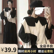 Pregnant women aged dress 2021 new winter style fashion spring coat coat belly does not show long skirt