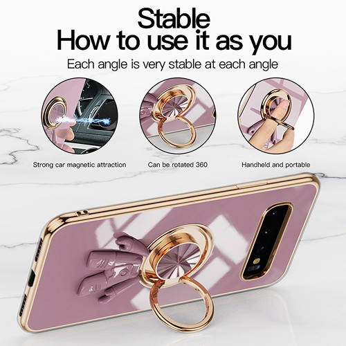 Samsung, S10, модный чехол для телефона, S10, защитный чехол, защитная сумка, кольцо, S10, креативный космонавт, совместимая трубка, новая коллекция, защита при падении, 10plus, изысканный стиль