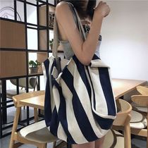 Special Size Sail Bag Women Summer Personality Texture Single Shoulder Large Capacity Buy Food Eco-friendly Hand Shopping Bag Brief New