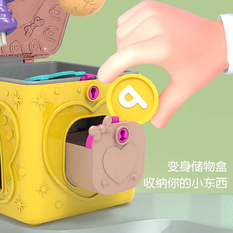 Children Toy Dinosaur Bagel Pleasantly Surprised Hexahedron Baby Game Box Boy Girl 3 Years 4 Small Mystery Blind Box