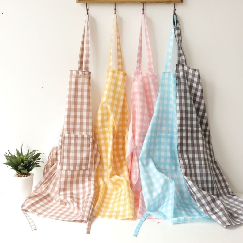 Apron 2021 new thin section personality pretty much beautiful in summer breathable home kitchen waterproof and anti-oil minimis